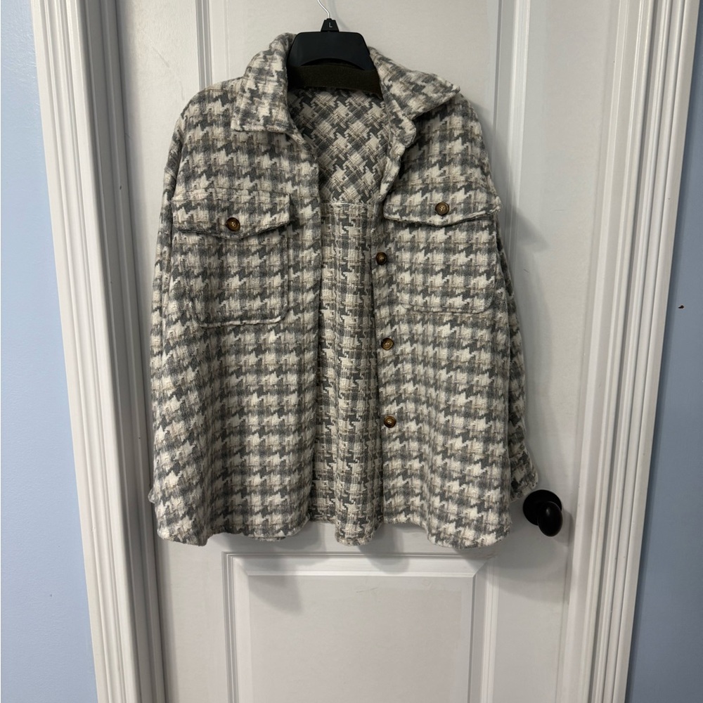 Saints & Hearts Houndstooth Jacket